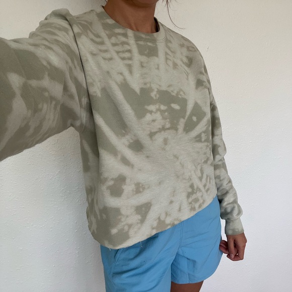 BFFS & Babes Tie-dye Cropped Sweater - Picture 1 of 4
